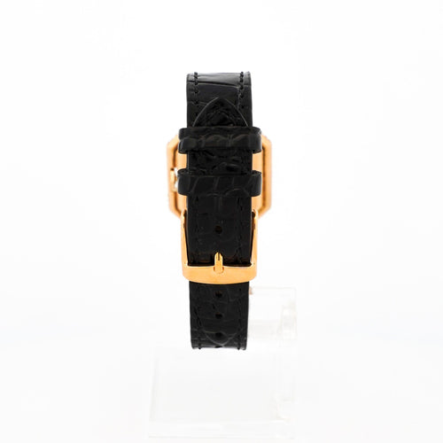 Cartier Ceinture - Ivory roman dial - Rare diamond case - SM 58 Facettes