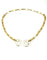 Collier DINH VAN. Collection "Menottes R15", collier or jaune 18K 58 Facettes