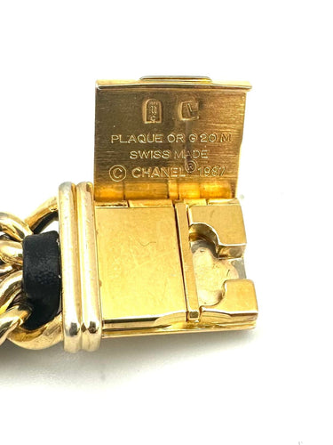 Montre CHANEL - Collection Première, montre plaqué or (full set) 58 Facettes