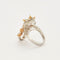 Bague 54 Bague Fleur Fantaisie 58 Facettes 1179