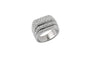 Bague 59 Bague en or blanc avec diamants 58 Facettes anl922