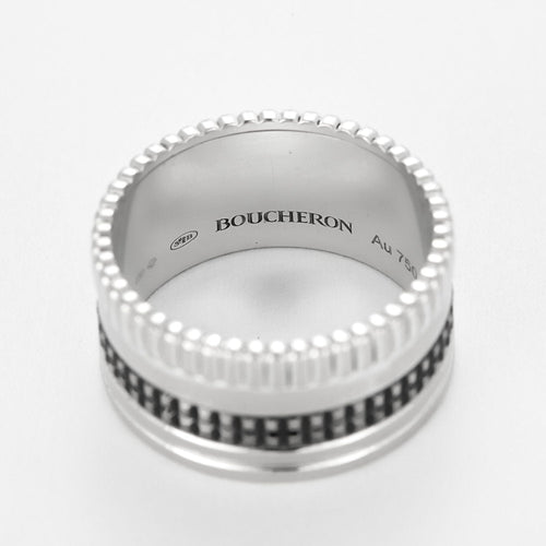 Bague 62 BOUCHERON. Quatre, Black Edition, Large. 58 Facettes DIN0275