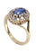 Bague 53 Bague marguerite saphir et diamants 58 Facettes 086351