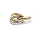 50 CARTIER Ring - Three Gold “Trinity” Ring 58 Facettes 240124R