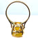 Bague 52 Bague or jaune, citrine 58 Facettes AB385