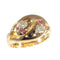 Bague 53 Bague double serpent de l'époque victorienne : un symbole d'éternité avec diamants et rubis 58 Facettes 24292-0131
