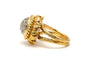 Bague 52 Bague Art Déco or jaune, or blanc, diamants taille brillant (+-0.77ct) 58 Facettes B726