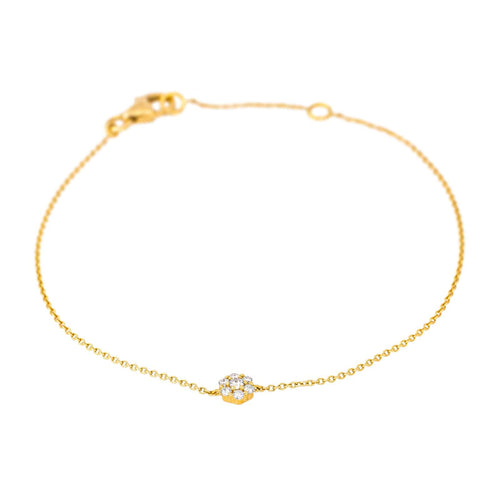 Bracelet Bracelet  Or jaune Diamant 58 Facettes 4283008CN