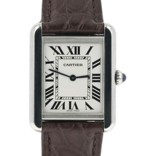 Montre Cartier Montre Tank Solo 58 Facettes MT43371