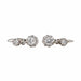 Boucles d'oreilles Boucles d'oreilles Dormeuses Or blanc Diamant 58 Facettes 3575736CN