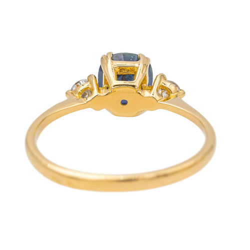 Bague 50 Bague Or jaune Saphir, Diamant 58 Facettes 2506321CN