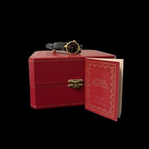 Montre Cartier Montre Must De Cartier Vermeil 58 Facettes MT41257