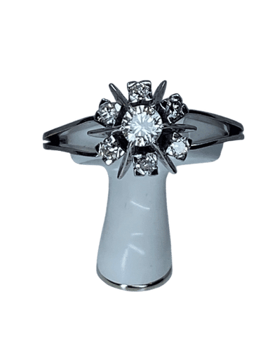 Bague Margueritte en Or blanc & Diamants