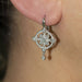 Earrings Vintage ALT earrings in gold and diamonds 58 Facettes D361158SP