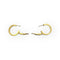 Boucles d'oreilles Créoles or jaune et diamants 58 Facettes 149060553