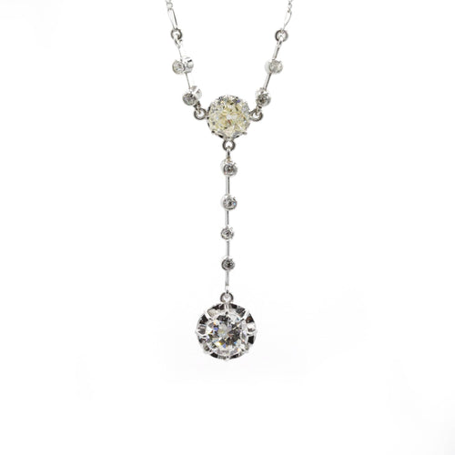 Collier Collier - Platine et diamants 58 Facettes 1109