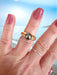 Bague 54.5 Bague or jaune Perle de Tahiti 58 Facettes AA 1680