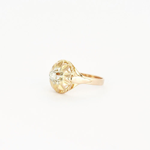 Bague Bague or rose diamant 58 Facettes