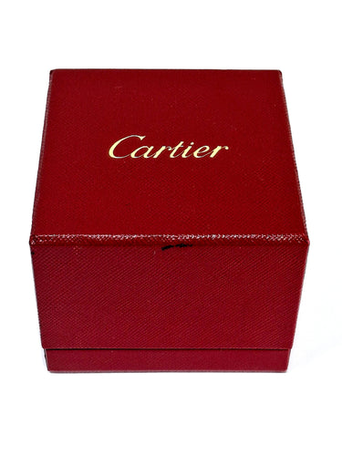 Bague 56 Cartier - Bague or blanc "Entrelacés" 58 Facettes