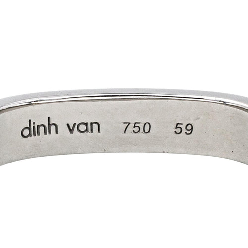 59 Dinh Van Bague Alliance  Or blanc 58 Facettes 4463972CN