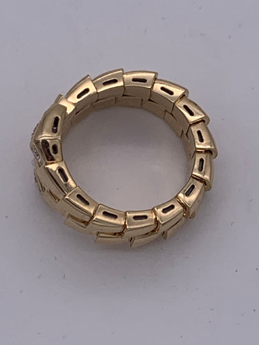 Bague BVLGARI - Bague Serpent Vipère Or 58 Facettes