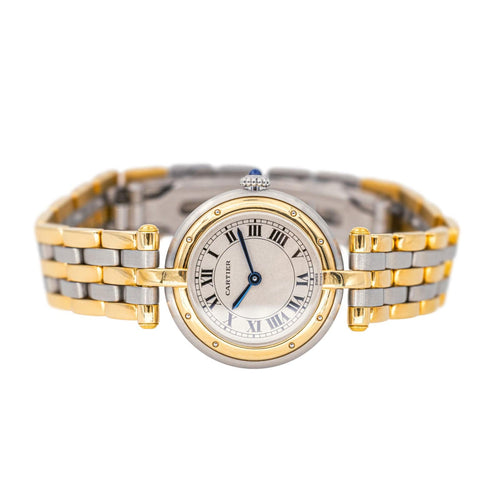 Montre Cartier Montre Panthère  Or jaune, Acier Spinelle synthétique 58 Facettes 4258449CN