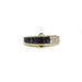 Bague 51 Bague or jaune, saphirs diamants 58 Facettes 220435R