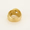 Bague 51,5 Bague en or jaune à motif noeud stylisé ciselé 58 Facettes MON1102
