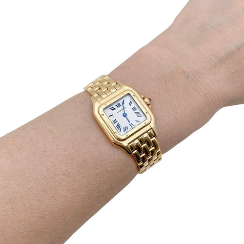 Montre Montre Cartier, "Panthère", or jaune. 58 Facettes 34998