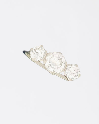 Bague 54 Bague trilogie diamants 58 Facettes