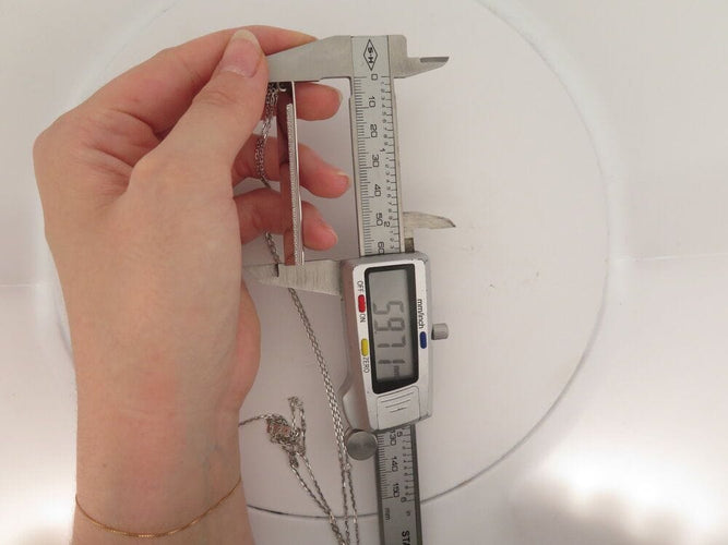 Collier collier sautoir MESSIKA kate 5781 pendentif vertical or blanc 18k diamant 0.59ct 58 Facettes 268837