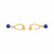 Boucles d'oreilles Boucles d'oreilles Créoles  Or jaune Lapis lazuli 58 Facettes 4830512CN