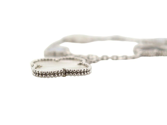 Bracelet bracelet van cleef and arpels magic alhambra 5 motifs vcarl62400 or nacre 58 Facettes 267481