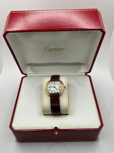 Montre Cartier Ellipse Grand Modèle 58 Facettes