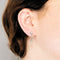 Boucles d'oreilles Boucles D'oreilles en or blanc et diamants 58 Facettes LP1223/17