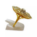 Bague 56 Bague Marquise or jaune et diamants 58 Facettes 330069306