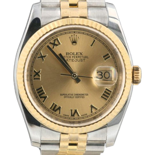 Montre Rolex Montre Date Just 36 58 Facettes MT42524