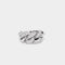 Bague 52 POMELLATO - Bague Catene en or blanc et diamants 58 Facettes
