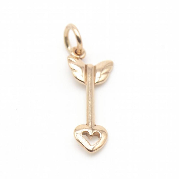 Pendentif flèche d'amour DODO en or rose