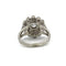 Bague 52 Bague - Or blanc et diamants 58 Facettes 1009