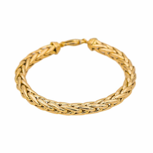 Bracelet Bracelet Maille palmier Or jaune 58 Facettes 4675267CN