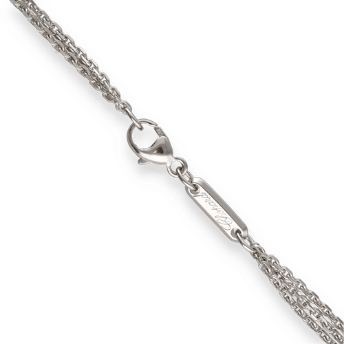 Pendentif CHOPARD - Chaine pendentif happy spirit or blanc avec diamant brillant 58 Facettes