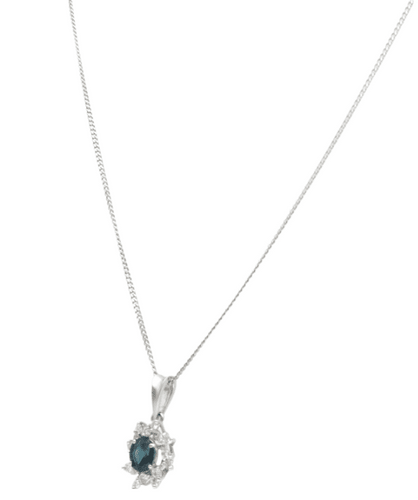 Collier Collier diamants & saphirs 58 Facettes 4046