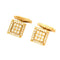 Boutons de manchette FRED - Boutons de manchette or jaune et diamants 58 Facettes GULK233