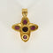 Pendentif Pendant en Or jaune 18k Tourmaline 58 Facettes ORA0004
