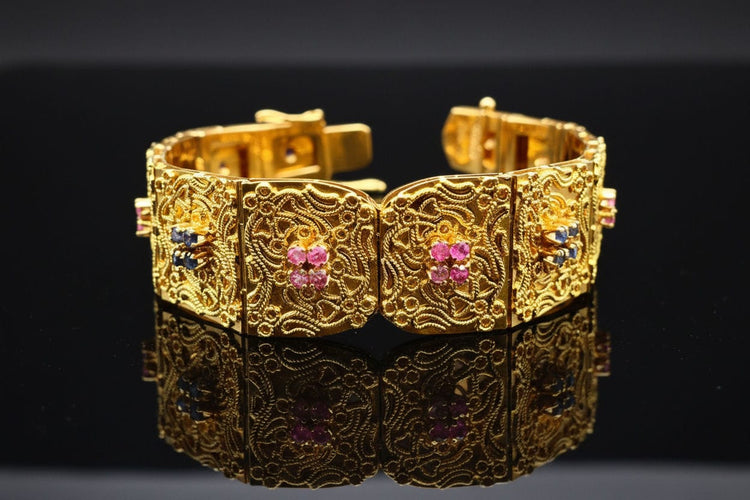 Bracelet Bracelet « Broderie féerique » 58 Facettes