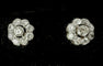 Boucles d'oreilles Boucles d'oreilles Art Déco or blanc serties de 2,58 carats de diamants 58 Facettes
