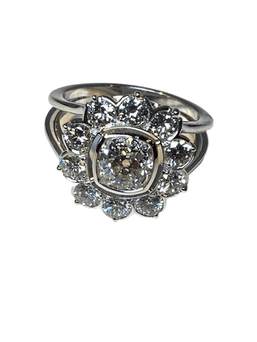 Bague Bague Margueritte, diamant 58 Facettes