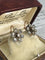 Boucles d'oreilles Boucles d'oreilles dormeuses anciennes en or 18K et argent 58 Facettes