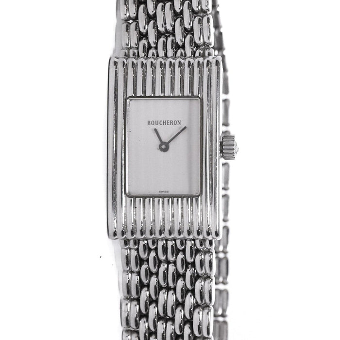 Montre BOUCHERON - Montre Reflet small 18 mm en Acier 58 Facettes 97536